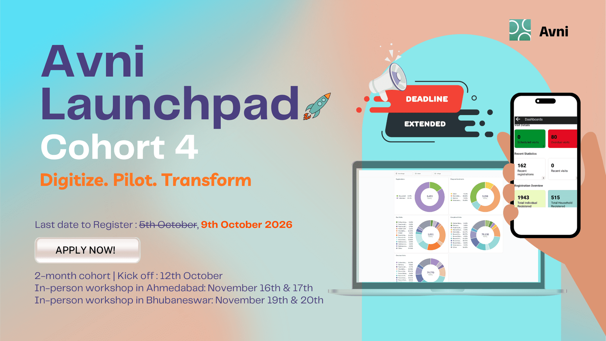 launchpad cohort 4 banner deadline extended