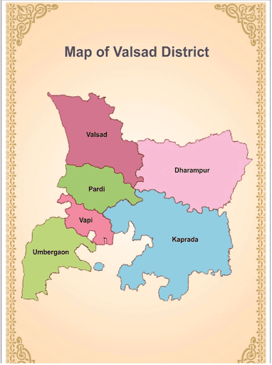 map of valsad district